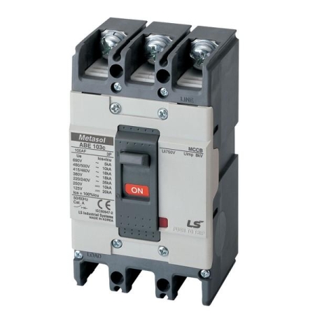 Выключатель автоматический 3п 60А 22/18кА ABN103c 380/415В LS Electric 131008200 Выключатель автоматический 3п 60А 22/18кА ABN103c 380/415В LS Electric 131008200