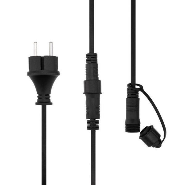 Гирлянда "Белт Лайт" 2жил. шаг 40см подвесные патроны E27 1320Вт IP65 влагостойкая (уп.100м) Neon-Night 331-231