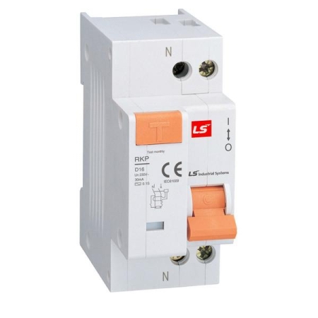 Выключатель автоматический дифференциального тока 2п B 20А 30мА RKP LS Electric 062203568B Выключатель автоматический дифференциального тока 2п B 20А 30мА RKP LS Electric 062203568B