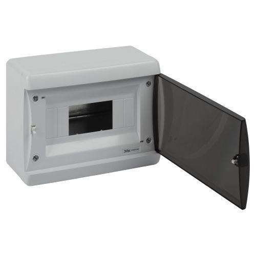 Корпус навесной ЩРН-П-8 ЭРА COMFORT IP41 прозр. крышка пластик. бел. ЭРА Б0067224 Корпус навесной ЩРН-П-8 ЭРА COMFORT IP41 прозр. крышка пластик. бел. ЭРА Б0067224