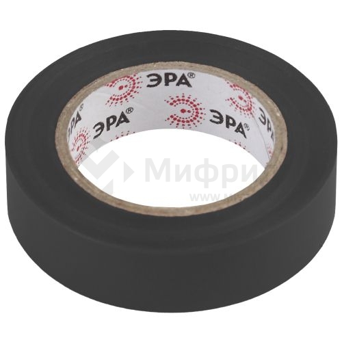 Изолента ПВХ 15ммх10м черн. ET1510BLACK Эра C0036558