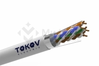 Кабель витая пара F/UTP 4х2х24AWG(0.48мм) кат.5E PVC indoor Fluke tested 305м (м) TOKOV ELECTRIC TKE-C06-F/UTP-42-5E-305