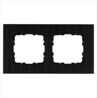 Рамка 2-м G-Metal метал. алюм. черн. Black Jasmart G1002AB Рамка 2-м G-Metal метал. алюм. черн. Black Jasmart G1002AB