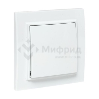 Выключатель 1-кл. СП Минск 10А перекрестный бел. Basic EKF ERV10-125-10