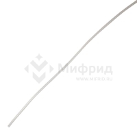 Трубка термоусадочная двустенная клеевая 9/3 (3:1) прозр. 1м Rexant 26-9009