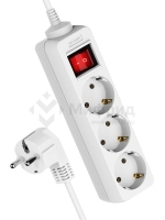 Удлинитель 3х5м с заземл. 16А IP20 ПВС 3х1.5 с выключателем КОСМОС YKsm5m-3g-Z-V(K)