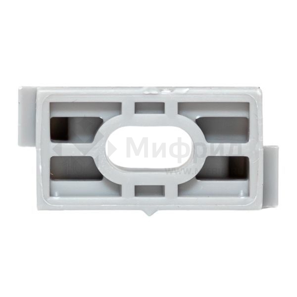 Держатель для труб (клипса) для ручного монтажа d20мм сер. Plast (уп.100шт) EKF derj-z-20sn