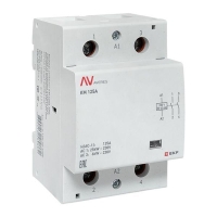Контактор модульный КМ 125А 2NО 230В AC (3 мод.) AVERES EKF km-av-3-125-20-230V Контактор модульный КМ 125А 2NО 230В AC (3 мод.) AVERES EKF km-av-3-125-20-230V