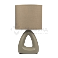 Светильник настольный JH2-01-gn E14 IP20 170х100х300мм керамика; ткань; PVC-пластик зел. JazzWay 5062283