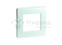 Рамка 1-м 2мод. Brava бел. RAL9010 DKC 75010W