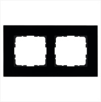 Рамка 2-м G-Glass стекло черн. Black Glass Jasmart G1002GB Рамка 2-м G-Glass стекло черн. Black Glass Jasmart G1002GB
