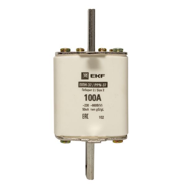Вставка плавкая ППН-37 400/100А габарит 2 PROxima EKF fus-37/400/100