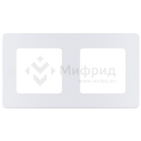 Рамка 2-м СП Inspiria IP20 жемчуж. IEK 673946