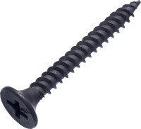 Саморез гипрок-металл 3.5х32 потай част. резьба оксид (уп.30шт) европодвес СТРОЙМЕТИЗ 2020051