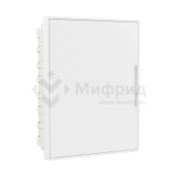 Щиток встраиваемый Фрейм (FRAME) ЩРв-п-24 24мод. с бел. дверцей с 4 шинами PEN (2шт на 8 отверст. и 2шт на 6 отверст.) бел. DKC F24B1WW