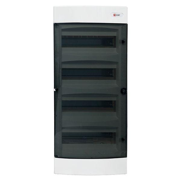 Щит распределительный навесной Unix 4х12мод. IP41 прозр. дверь PROxima EKF ux-4x12-n