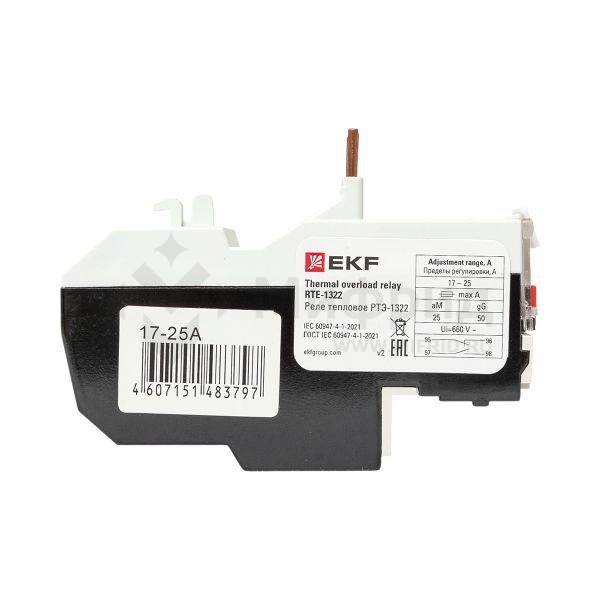Реле тепловое РТЭ-1322 17-25А EKF rel-1322-17-25