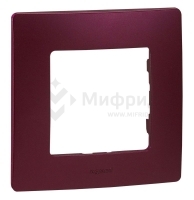 Рамка 1-м СП Etika IP20 сливовый IEK 672561