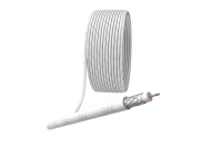 Кабель коаксиальный RG-6U 75 Ом CCS/(оплетка Al 32%) PVC бел. (уп.100м) Simple Эра Б0044595