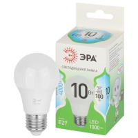 Лампа светодиодная GREEN LINE A60-10W-840-E27 GL 10Вт груша 4000К яркий свет бел. E27 Эра Б0067135 Лампа светодиодная GREEN LINE A60-10W-840-E27 GL 10Вт груша 4000К яркий свет бел. E27 Эра Б0067135