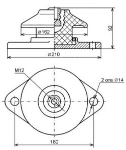 Изолятор ИО-3-600 У, Т1