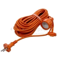 Удлинитель-шнур 1х10м без заземл. 6А IP54 УШ-6 ПВС 2х0.75 Universal 9631997