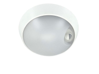 Светильник светодиодный WP 15 C 18W OP 840 D220 WH MDM 220х80мм 18Вт 4000К IP65 ЖКХ круглый пылевлагозащ. с датчиком движения бел. Русский Свет 15071524504