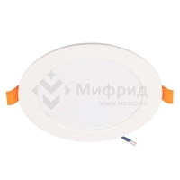 Светильник светодиодный PLED DL7 WH Downlight 12Вт 4000К 145х26мм IP54 ДВО встраив. Pro JazzWay 5042544