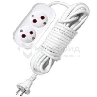 Удлинитель 2х10м без заземл. 10А IP20 У6-011М ПВС 2х1 UNIVersal 011М-10