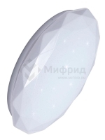 Светильник светодиодный Classic DIAMOND 18Вт 230В 4000К 1170лм 248х48мм настенно-потолочный КОСМОС KCDiam18W_4000