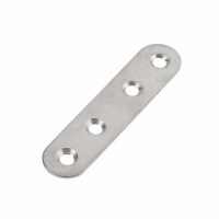 Пластина крепежная мебельная 100х17х2мм оцинк. Tech-Krep/Zitar 141949