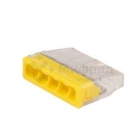 Клемма монтажная нажимного соединения PTC-5P 2273-245 450В 32А 0.14-4.0кв.мм JazzWay 5051188