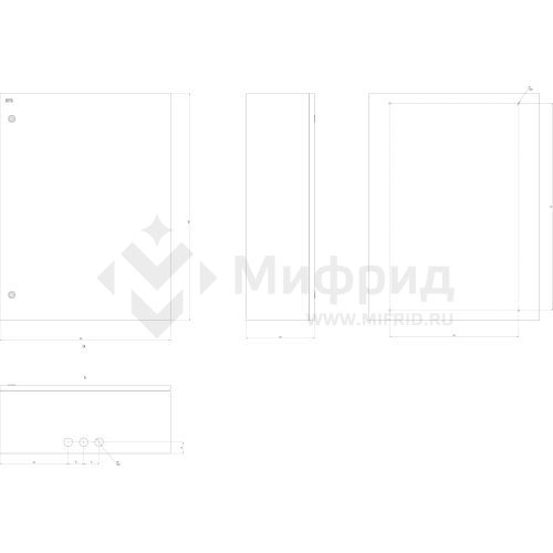 Корпус ЩМП-4-0 76 800х600х240 IP31 УХЛ3 NO_SIMPLE_STM_SHMP-4-0 IP31 метал. Эра Б0046706