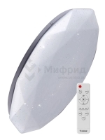 Светильник светодиодный PREMIUM DIAMOND 120Вт 3000-6500К IP40 9960лм 230В 500х90мм настен./потолочн. управляемый с пультом ДУ КОСМОС KSDiam120W