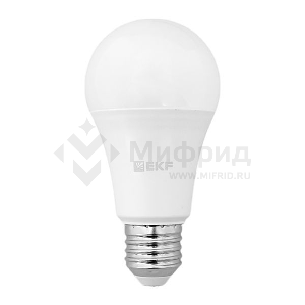 Лампа светодиодная Умная Connect 8Вт грушевидная RGBW E27 220-240В WIFI EKF slwf-e27-rgbw