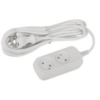 Удлинитель 2х5м без заземл. ПВС 2х0.75 UDL-10-250 Greenline Эра Б0065044