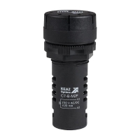 Зуммер с непрерывным сигналом OptiSignal Compact D22 С7-B-M2C черн. 230В AC/DC КЭАЗ 362182