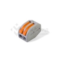 Клеммник универсальный 2х(0.08-2.5) WAGO 222-412