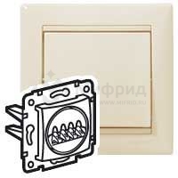 Розетка СП Valena IP20 для динамиков механизм сл. кость (DIY-упак.) IEK 695621
