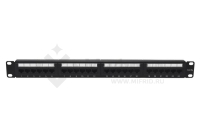 Патч-панель 19дюйм 1U кат.5E неэкранир. 24 порта RJ-45 Dual IDC TOKOV ELECTRIC TKE-PP-5E-1U-24P-UTP