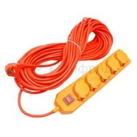 Удлинитель-шнур 5х10м с заземл. 16А IP44 У10-026 ПВС 3х1.5 с выкл. с индикатором сети с защ. крышкой UNIVersal 9633922