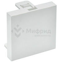 Заглушка PRIMER 2мод. ЗК-00-02-П бел. IEK PR-KK40D-Z-2-K01