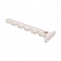 Ограничитель открывания 5-позиционный без держателя метал. бел. (уп.1шт) Tech-Krep/Zitar 151701