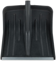 Лопата для уборки снега большая 420х420мм без черенка пластик. 68100