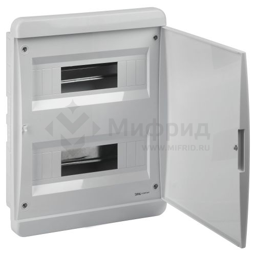 Корпус встраиваемый COMFORT ЩРВ-П-24 IP40 пластик. бел. bf24cww Эра Б0067218