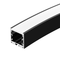 Профиль SL-ARC-3535-D1500-A45 BLACK (590мм дуга 1 из 8) алюм. Arlight 025522