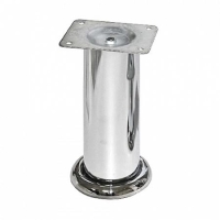 Ножка круглая нерегулируемая d50х100мм метал. хром Tech-Krep/Zitar 148578