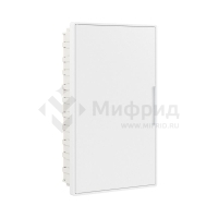 Щиток встраиваемый Фрейм (FRAME) ЩРв-п-36 36мод. с бел. дверцей с 4 шинами PEN (2шт на 8 отверст. и 2шт на 10 отверст.) бел. DKC F36B1WW