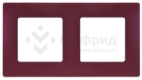 Рамка 2-м СП Etika IP20 сливовый IEK 672562