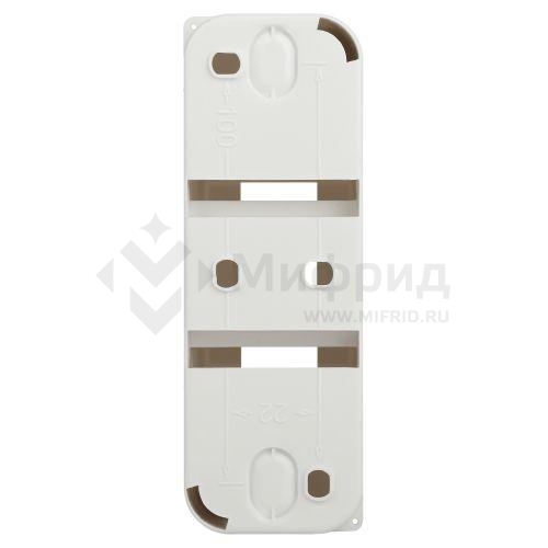 Корпус пластиковый КМПн 1/2 IP20 навесной SIMPLE бел. ЭРА Б0062279